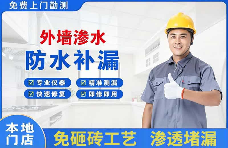 河西外墙渗水维修